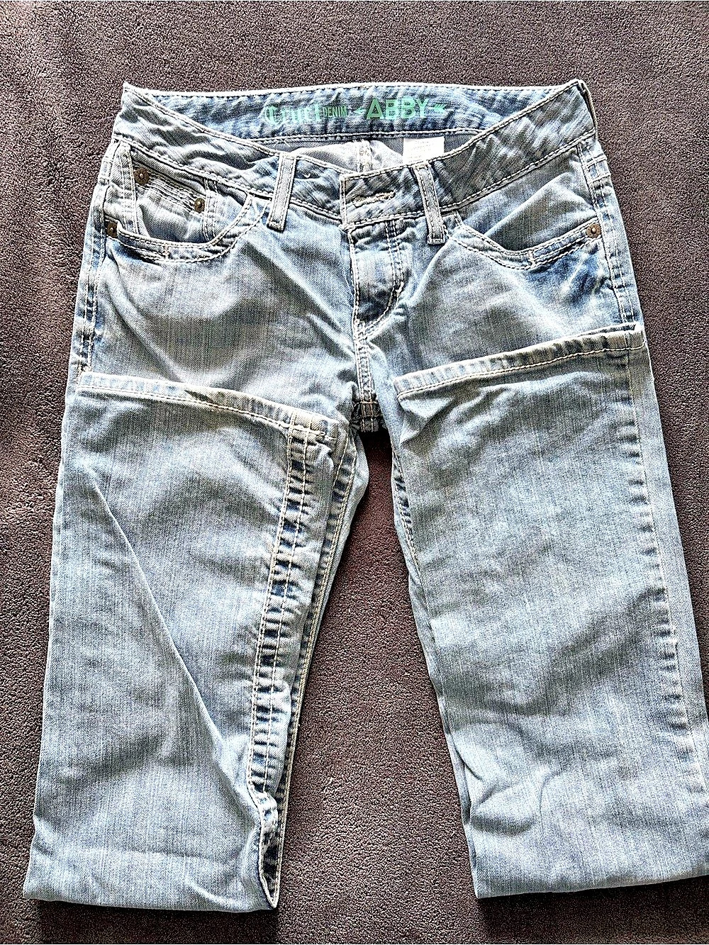 Cruel Abby Boyfriend Jeans in Blue Waist 27/3